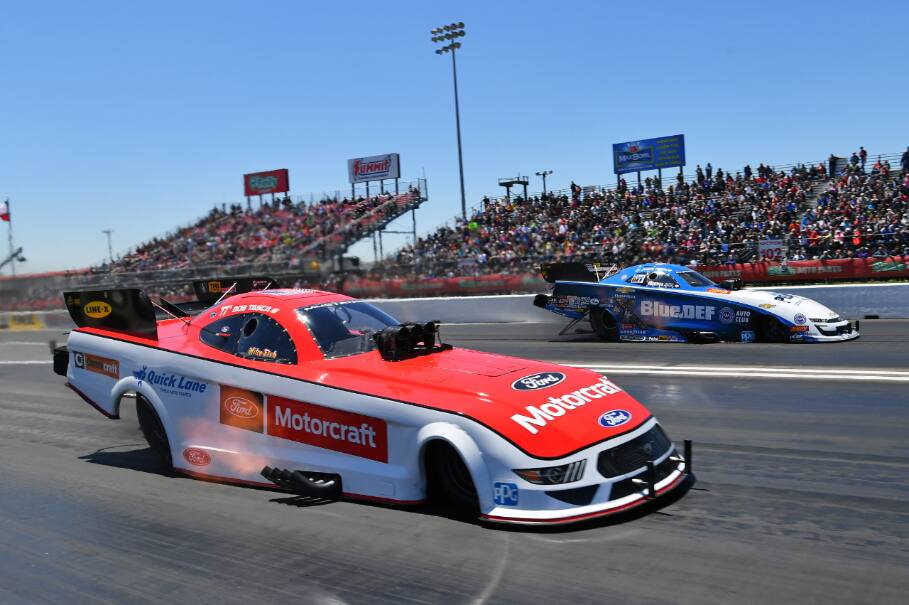 Tim Wilkerson and Bob Tasca III both ran strong in NHRA action in Topeka, Kansas. Tim Wilkerson and Bob Tasca III both ran strong in NHRA action in Topeka, Kansas.